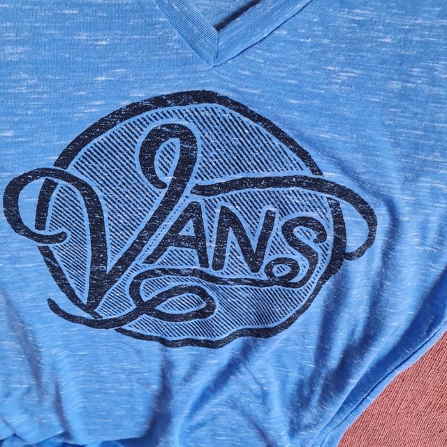 Camiseta Vans Azul Talla M