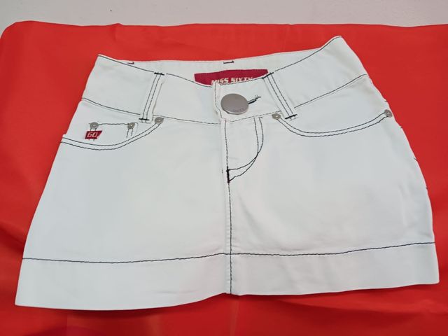 Falda Miss Sixty Blanca