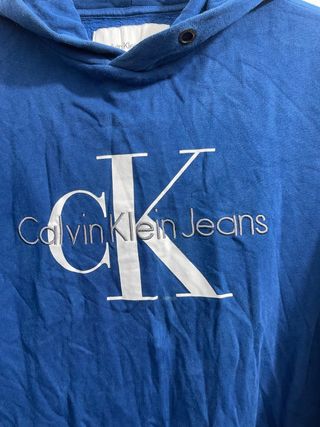 ¡¡OFERTA!! Talla S Sudadera Calvin Klein Azul 