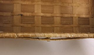 Cestino rettangolare in vimini