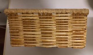 Cestino rettangolare in vimini