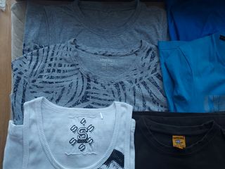 Lote 7 Camisetas Talla S Varias Marcas