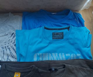 Lote 7 Camisetas Talla S Varias Marcas