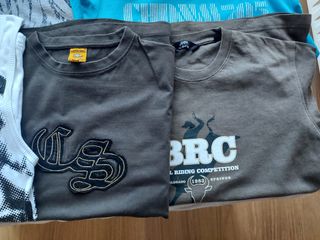 Lote 7 Camisetas Talla S Varias Marcas