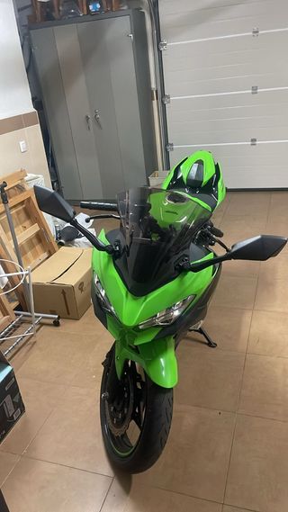 Kawasaki Ninja 400 Verde Año 2018