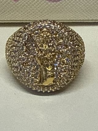 Anillo Laminado 14k