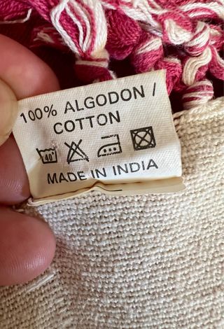 Colcha/Cubre Sofá Algodón Reversible