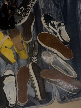 lote zapatos mujer muy usados