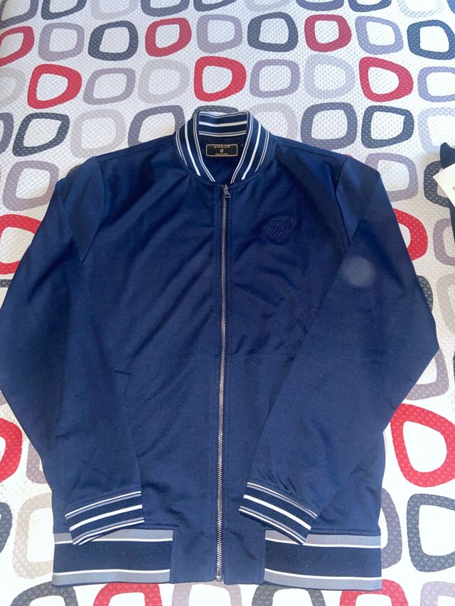 Chaqueta azul entretiempo siksilk