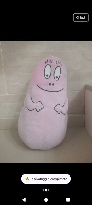 Peluche Barbapapa rosa + varie