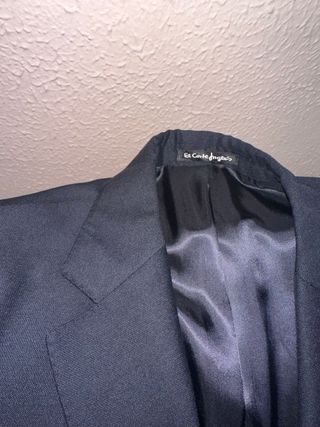 Traje de Hombre Azul Marino Talla 56