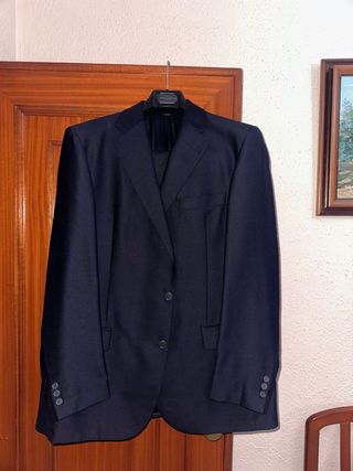 Traje de Hombre Azul Marino Talla 56
