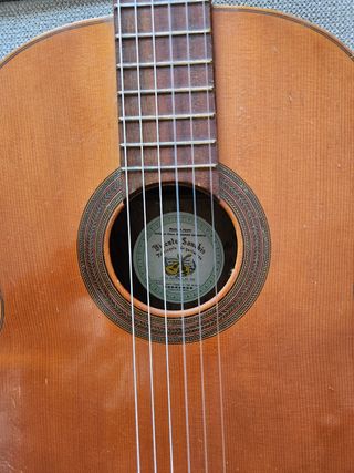Guitarra Española Vicente Sanchis Años 70