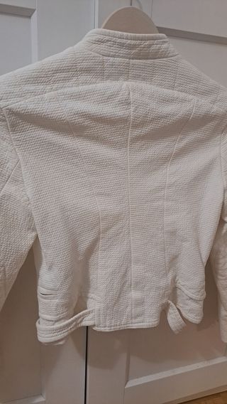 Chaqueta Zara Blanca Mujer