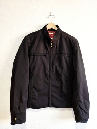 Chaqueta Biker Zara Man Negra Hombre