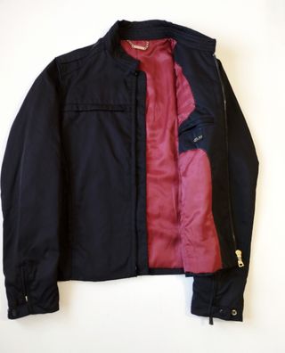 Chaqueta Biker Zara Man Negra Hombre