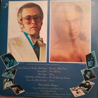 Vinilo Elton John - Captain Fantastic