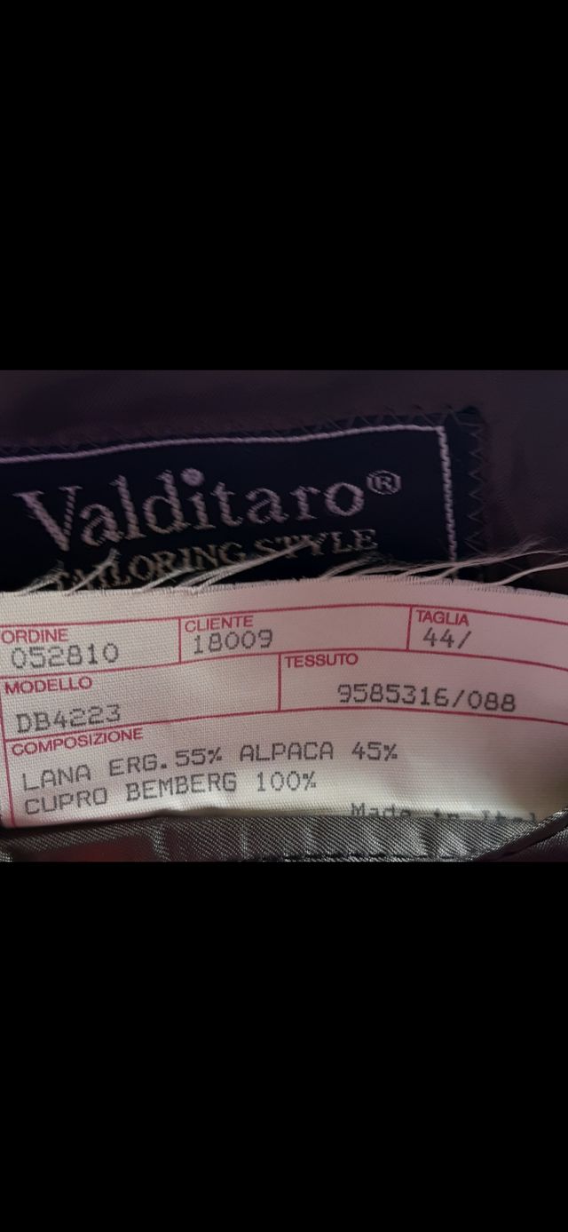 Giacca vintage grigia in Alpaca e Lana tg 44 in ot