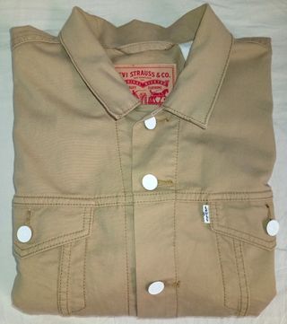 Chaqueta vaquera Levis beige