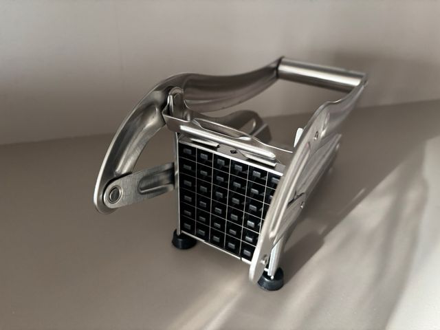 Cortador de patatas fritas de metal