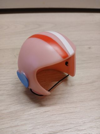 Moto Barriguitas con Casco Rosa