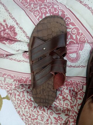Sandalias de hombre marrones talla 40
