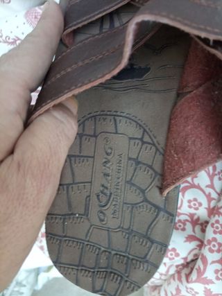 Sandalias de hombre marrones talla 40