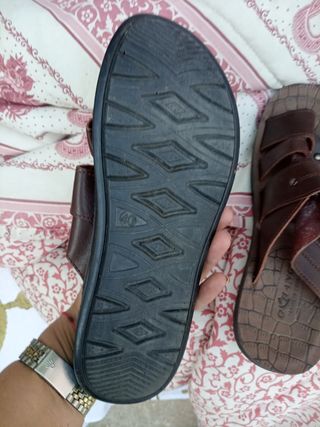 Sandalias de hombre marrones talla 40