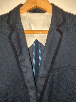 Chaqueta Zara Azul Talla 48
