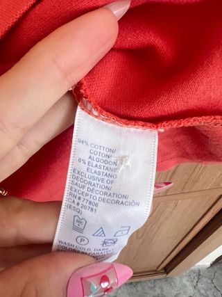 Polo Tommy Hilfiger Mujer Coral
