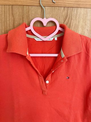 Polo Tommy Hilfiger Mujer Coral
