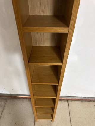 Estantería para CDs de madera