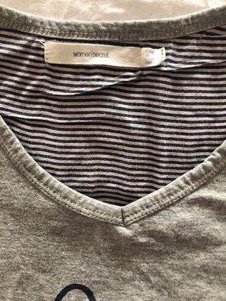 Camiseta gris Miffy Women'secret