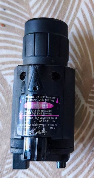 Visor Láser Táctico Negro