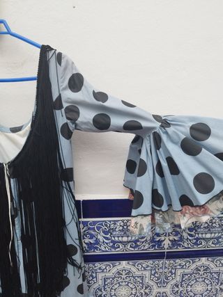 OFERTA FINAL!! Traje de gitana hecho a mano. 