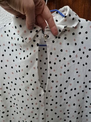 Camisa Trucco Talla S Lunares