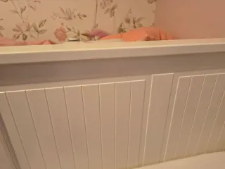 Cama nido de madera y tela