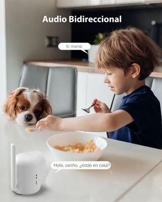 Cámara Vigilancia 4G Interior Inalámbrica 2K