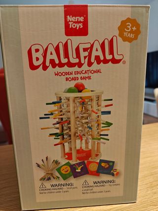 Ballfall Juego Educativo Madera Nene Toys