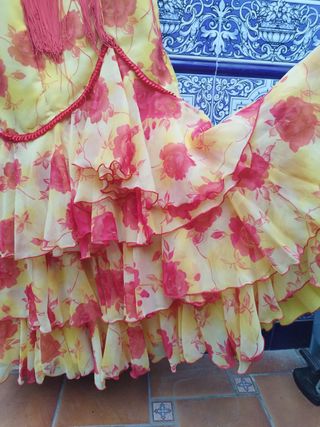 OFERTA FINAL!!  Traje Flamenco Gitana.