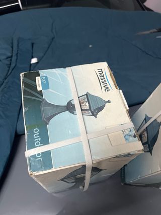 Lámparas de exterior Massive (2 unidades)