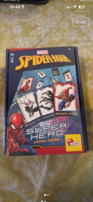 Spider-Man Super Hero Card Game Liscian