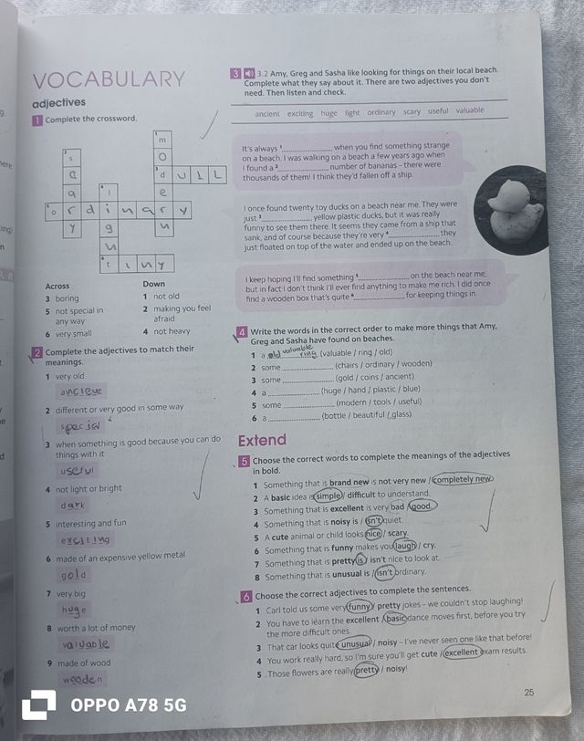 GOLD EXPERIENCE 2ND EDITION A2+ WORKBOOK