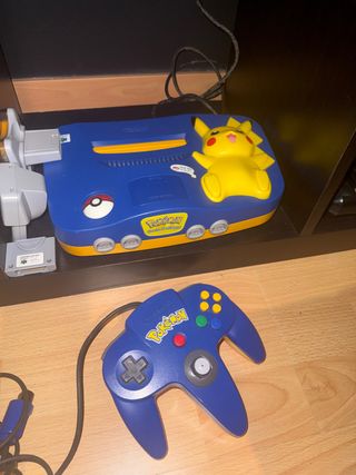 Nintendo 64 Pikachu Edición Especial