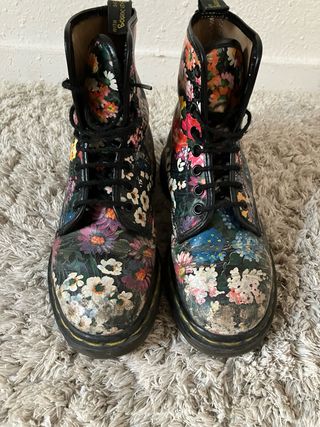 Botas Dr. Martens Flores Vintage