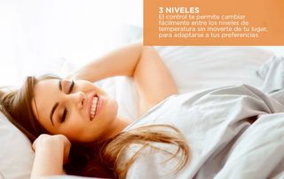 Manta Eléctrica Blanca 150*80cm