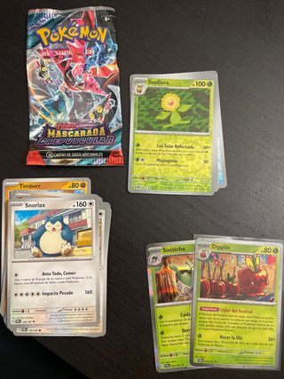 Cartas Pokémon Mascarada Crepuscular