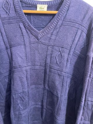 ¡¡OFERTA!! Talla M Jersey Lacoste Vintage Azul