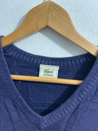 ¡¡OFERTA!! Talla M Jersey Lacoste Vintage Azul