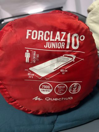 Saco de dormir Forclaz Junior 10°